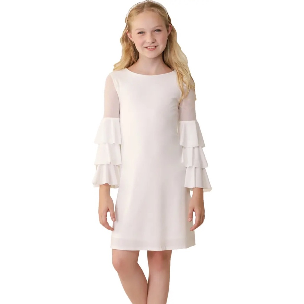 UN DEUX TROIS Kids' Tiered Sleeve Dress ❤️IN STORES❤️